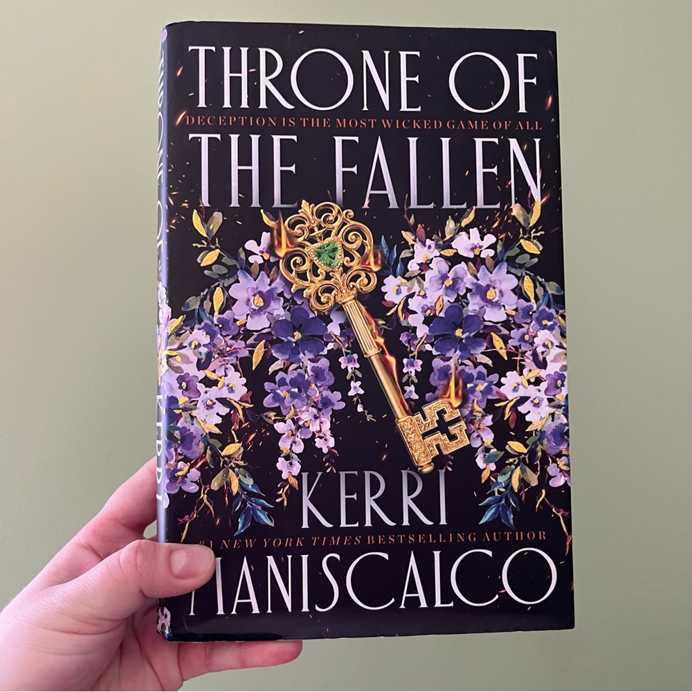 Throne of the Fallen by Kerri Maniscalco | Booktok Fantasy Book